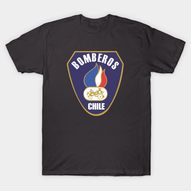 Bomberos de Chile T-Shirt by LostHose